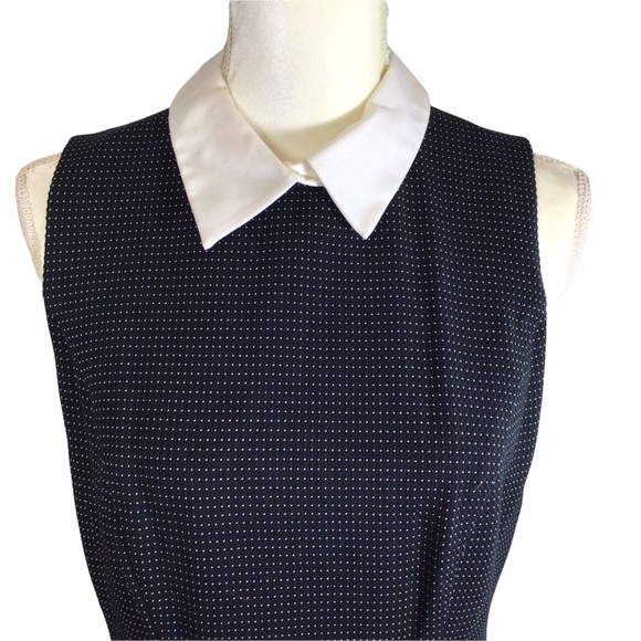 Lauren Ralph Lauren Black & White Polka Dot Dress - Picture 7 of 9